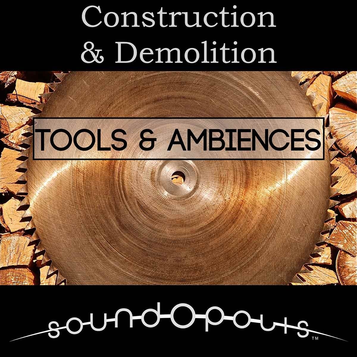 Soundopolis - Construction and Demolition Sample Packs Software GUI Artwork